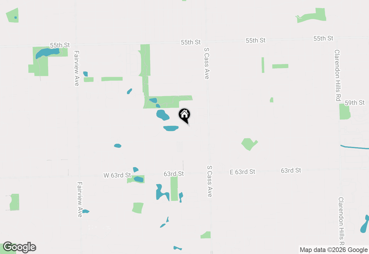 Map of 902 Ashley Court, Westmont, IL 60559