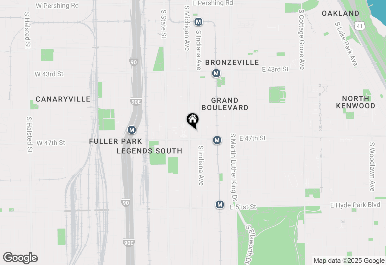 Map of 4637 S Michigan Avenue, Chicago, IL 60653