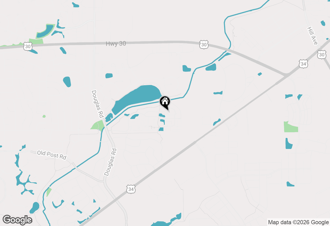 Map of 570 Springbrook Trail N, Oswego, IL 60543