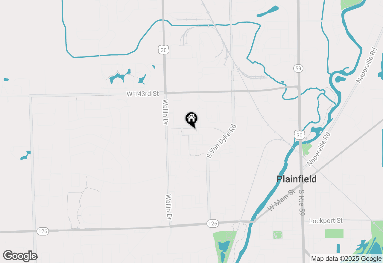 Map of 24634 George Washington Drive, Plainfield, IL 60544