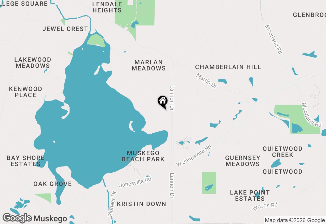 Map of W173S7150 Grove St, Muskego, WI 53150