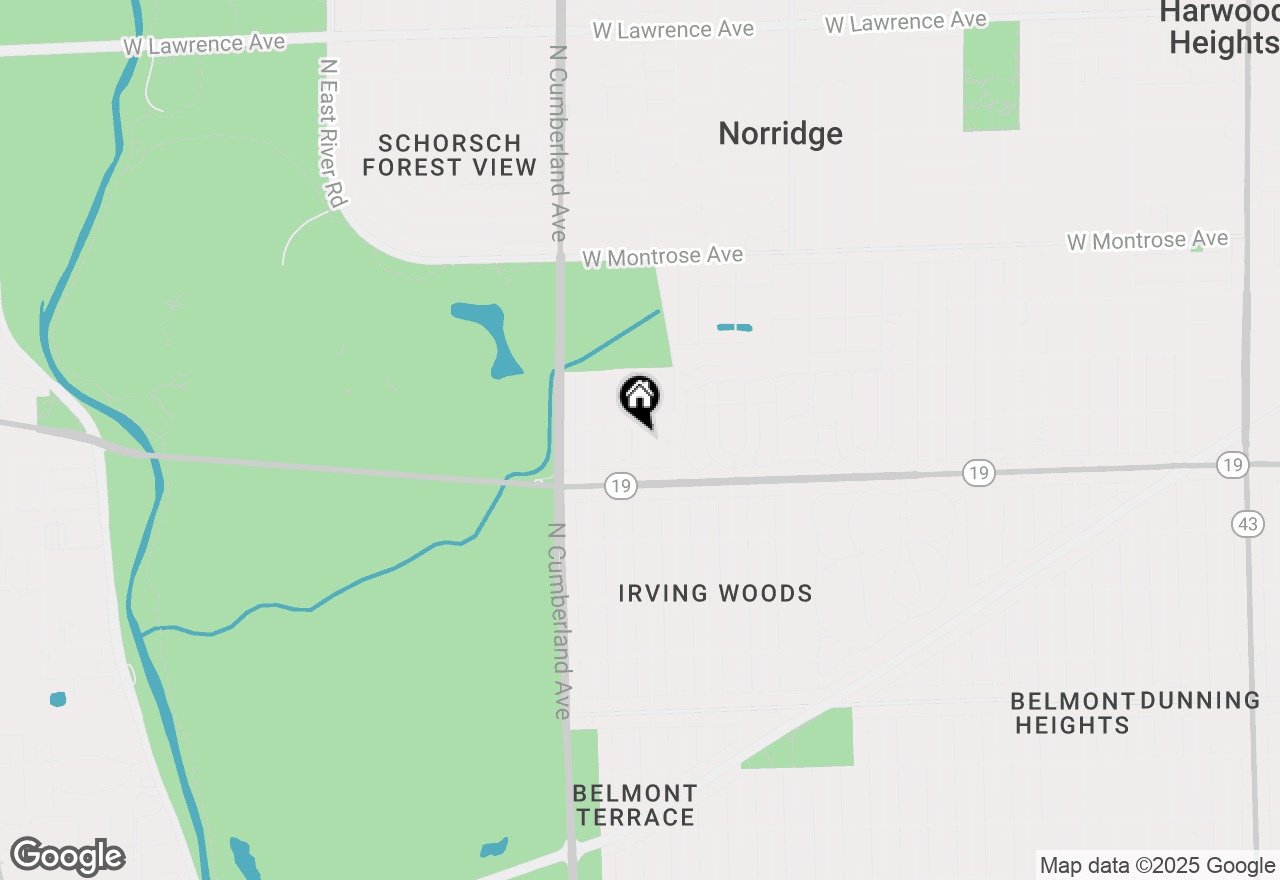 Map of 4044 N Pittsburgh Avenue, Chicago, IL 60634