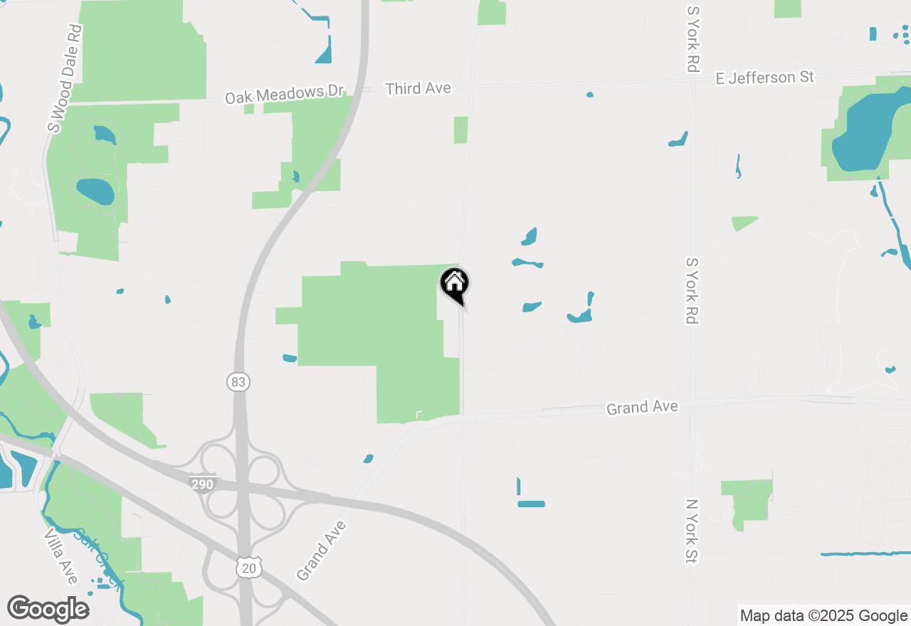 Map of 4N014 Church Road, Bensenville, IL 60106