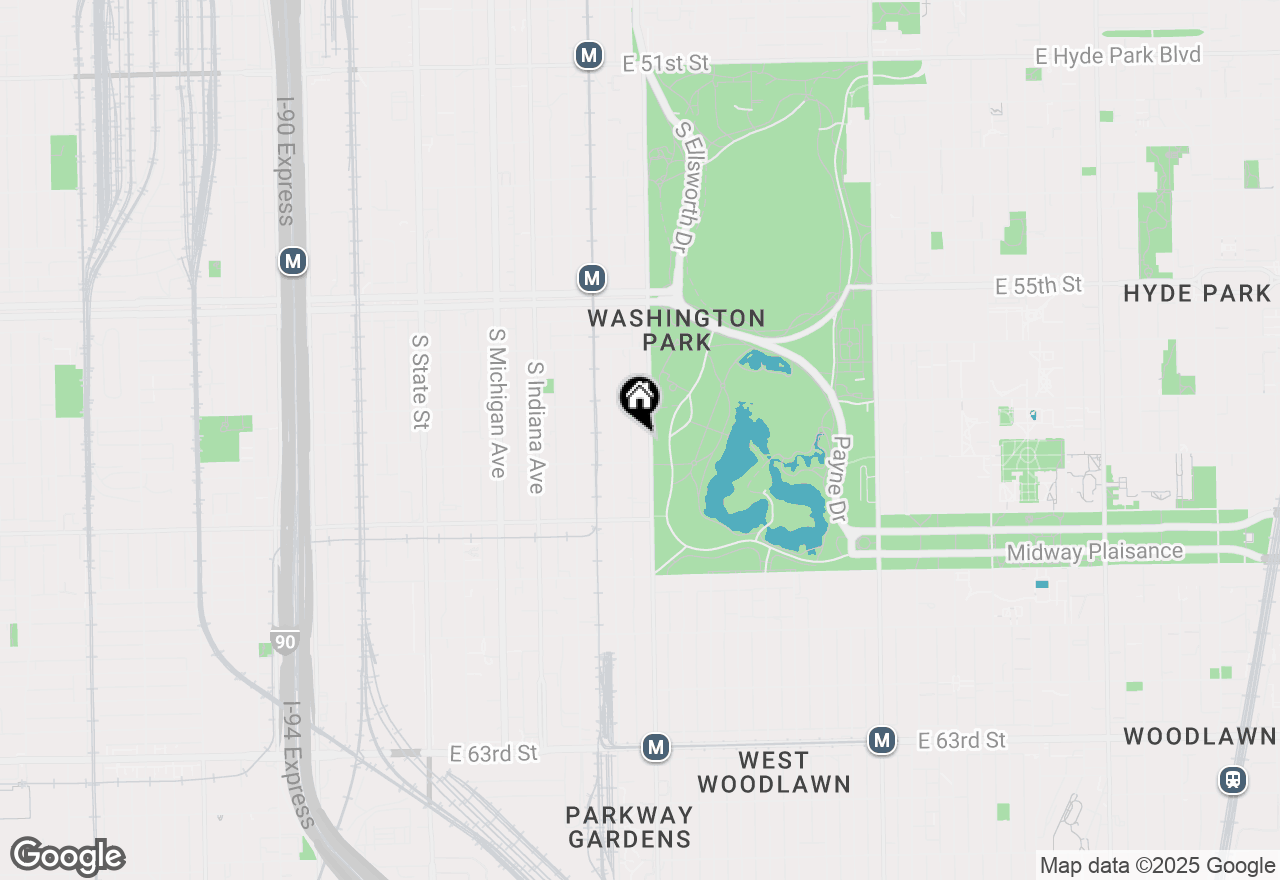 Map of 5742 S King Drive #G, Chicago, IL 60637