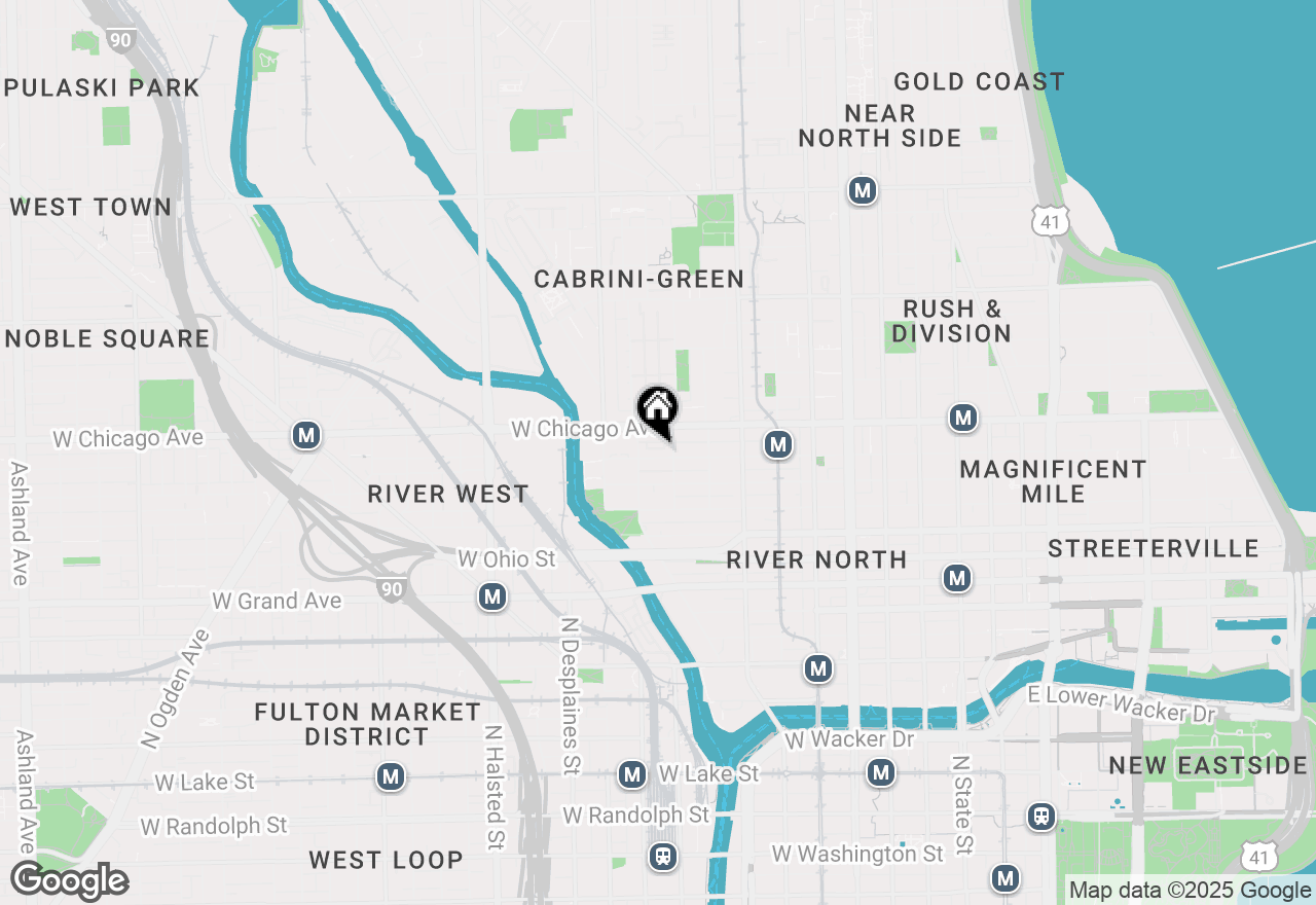 Map of 450 W Superior Street, Chicago, IL 60610