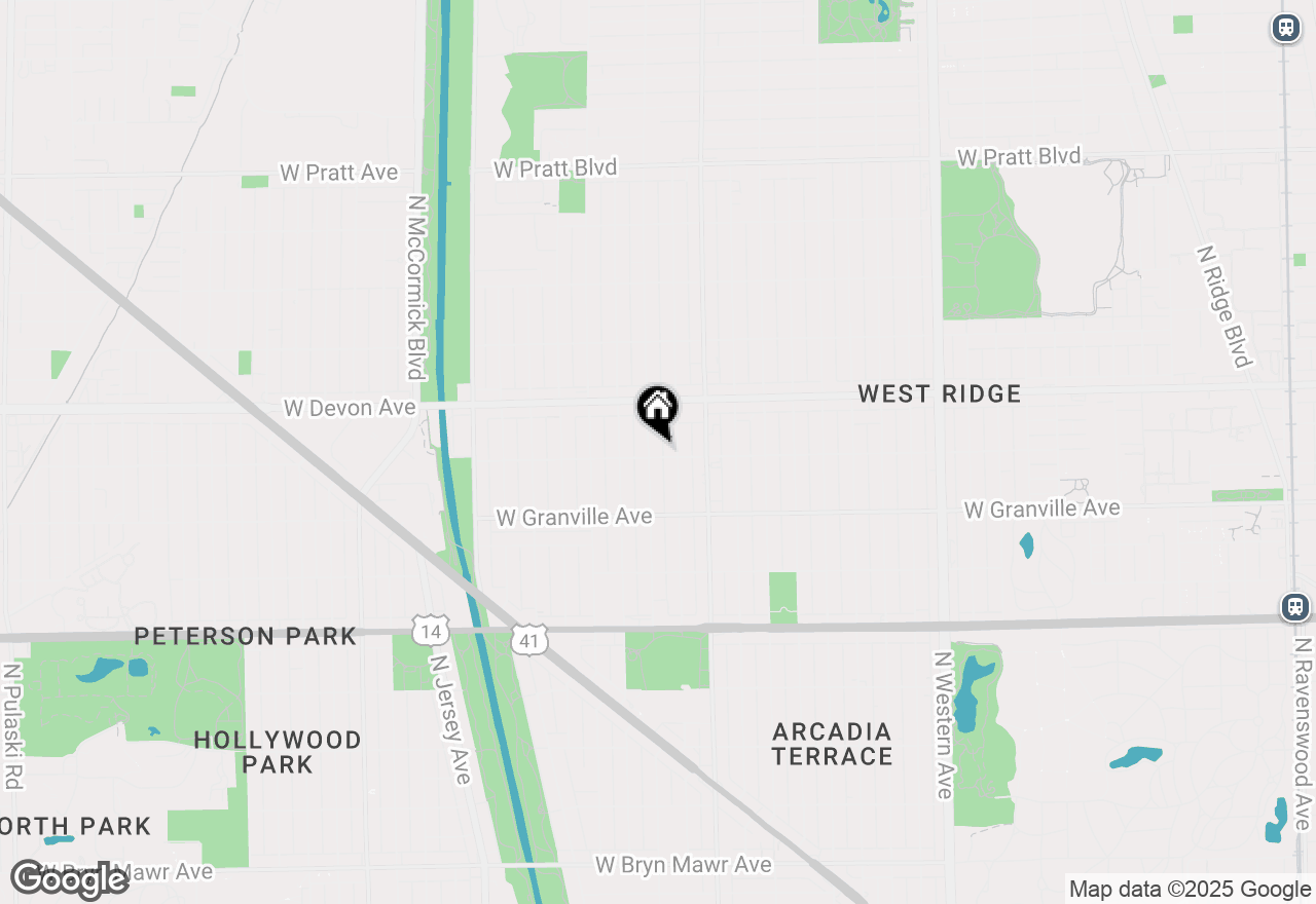 Map of 6301 N Francisco Avenue #3, Chicago, IL 60659