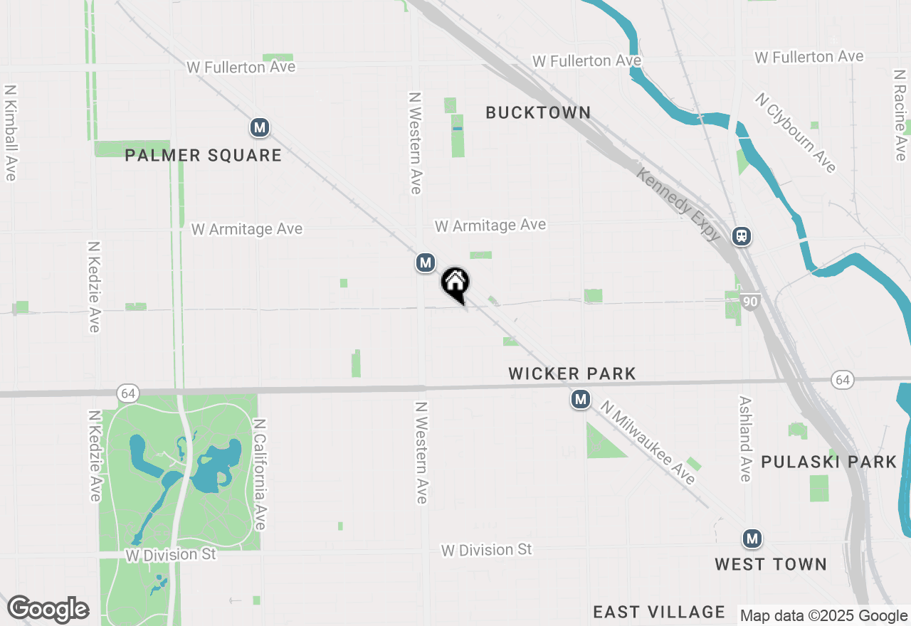 Map of 2310 W St. Paul Avenue #401, Chicago, IL 60647