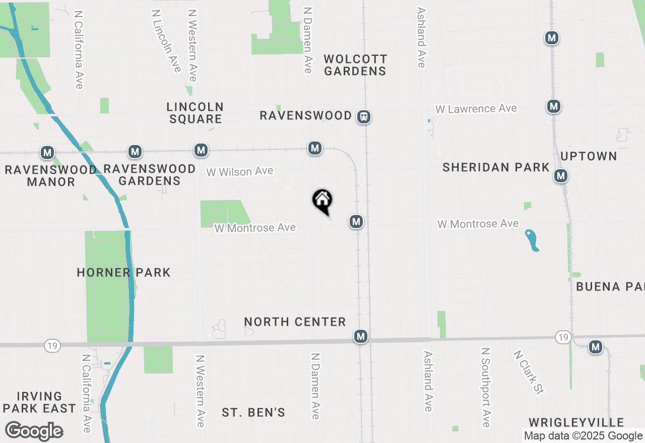 Map of 4404 N Winchester Avenue #35, Chicago, IL 60640