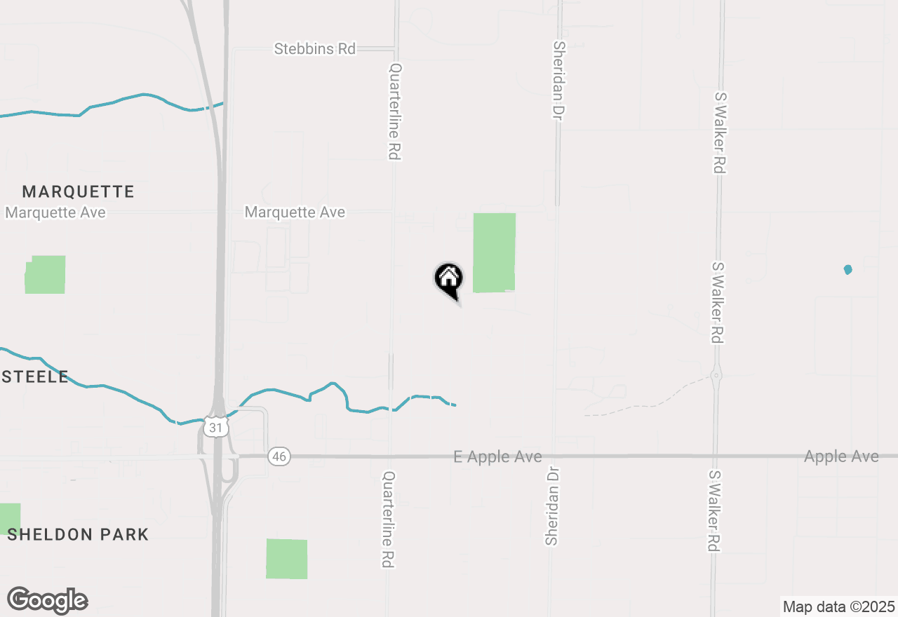 Map of 640 West Street, Muskegon, MI 49442