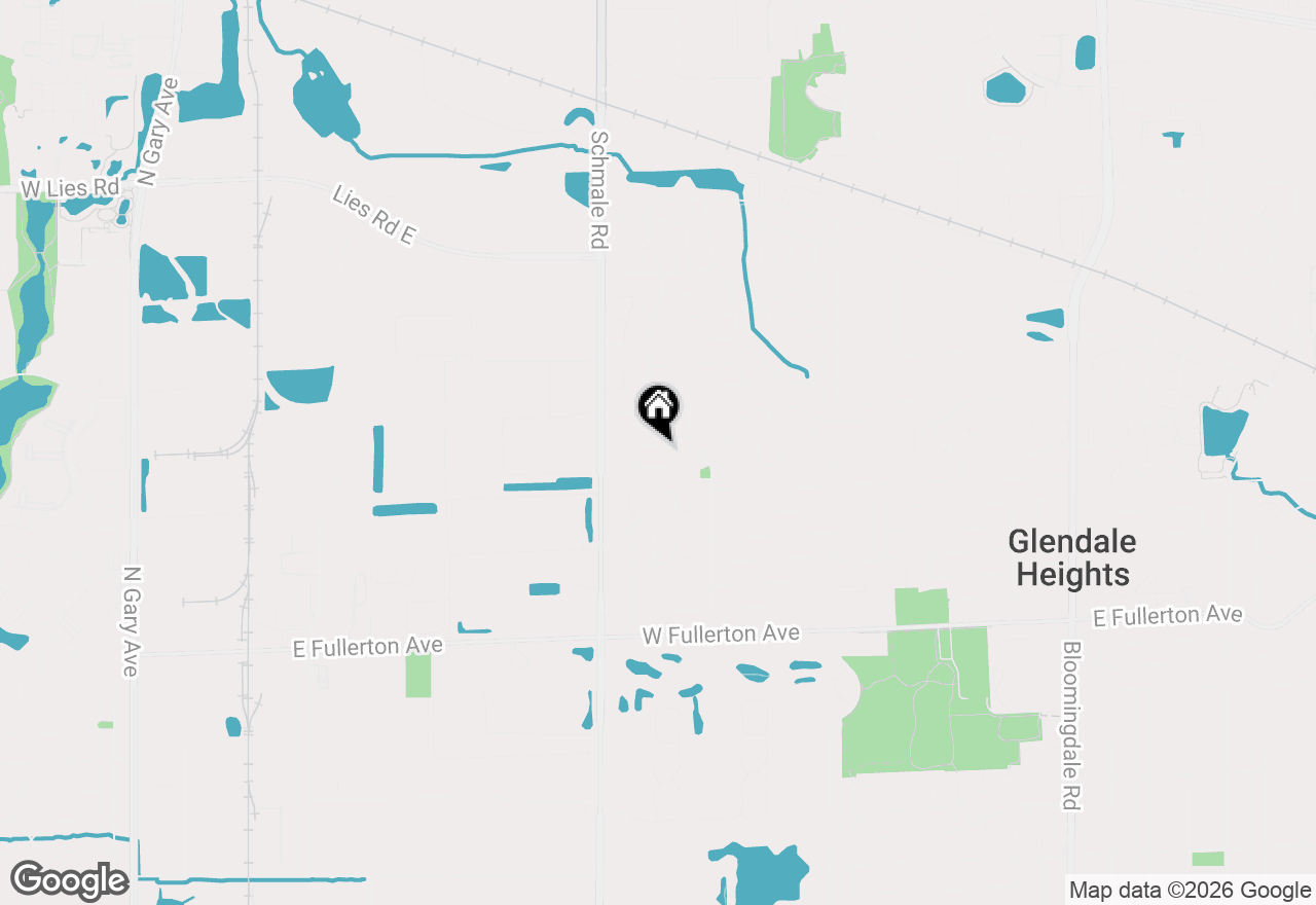 Map of 155 Ringneck N, Glendale Heights, IL 60139