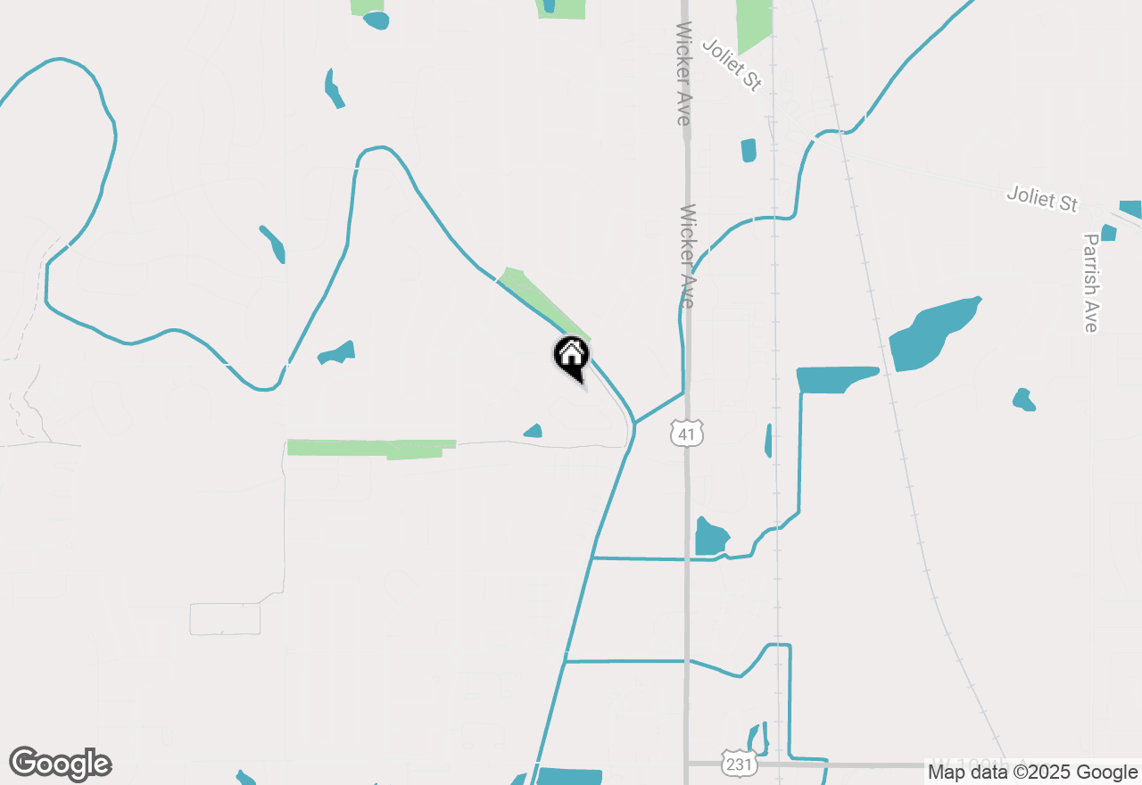 Map of 11644 Upper Peninsula Place, St. John, IN 46373