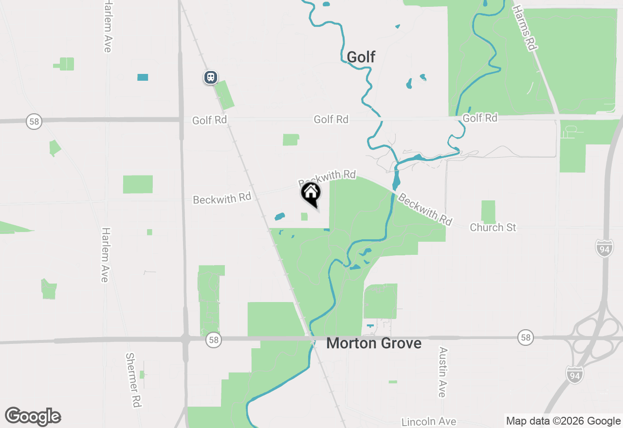 Map of 9229 Natchez Avenue, Morton Grove, IL 60053