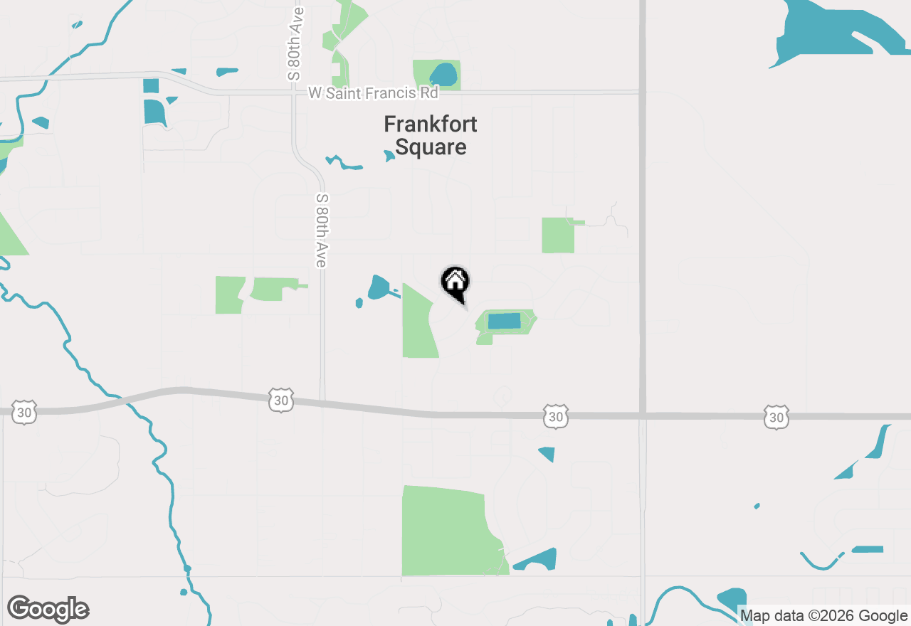 Map of 20823 S Acorn Ridge Drive, Frankfort, IL 60423