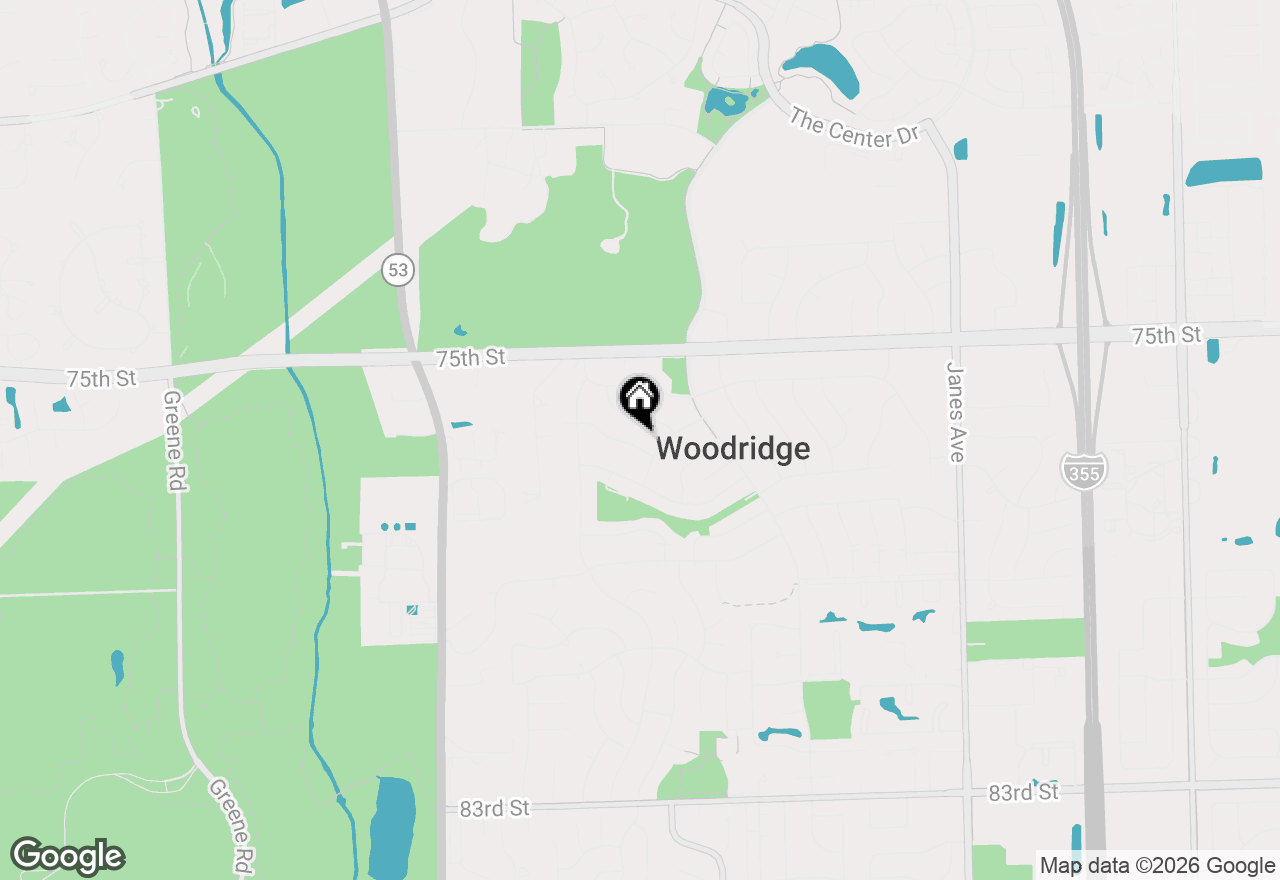 Map of (Address confidential), Woodridge, Illinois 60517