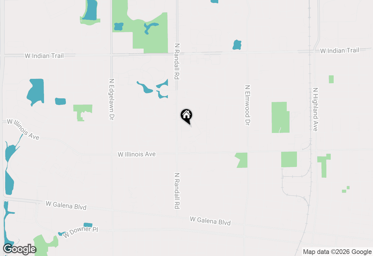 Map of 1340 Monomoy Street #C, Aurora, IL 60506