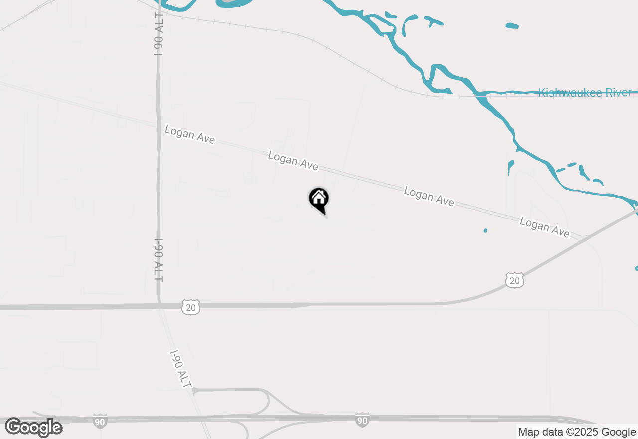 Map of 2886 E 6th Street, Belvidere, IL 61008