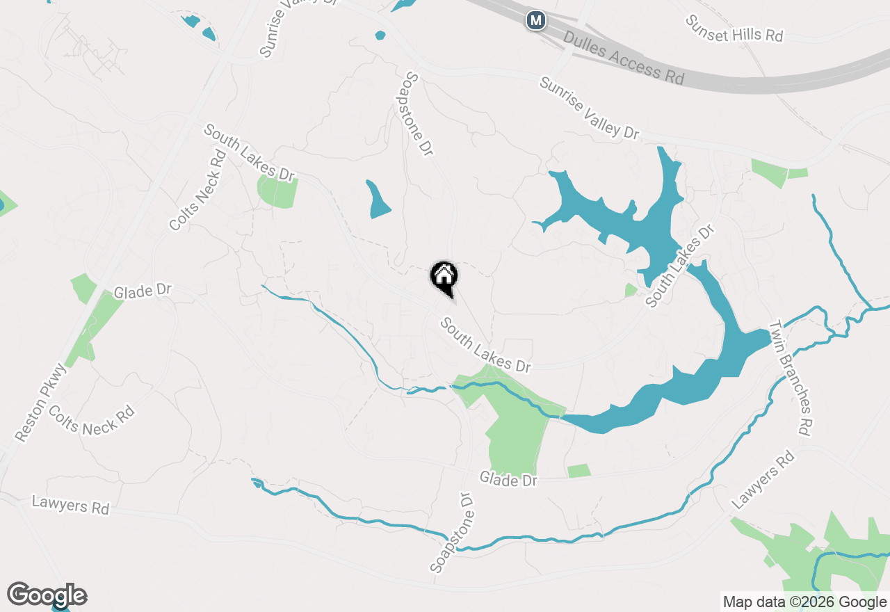 Map of 11559 Rolling Green Court #300, Reston, VA 20191