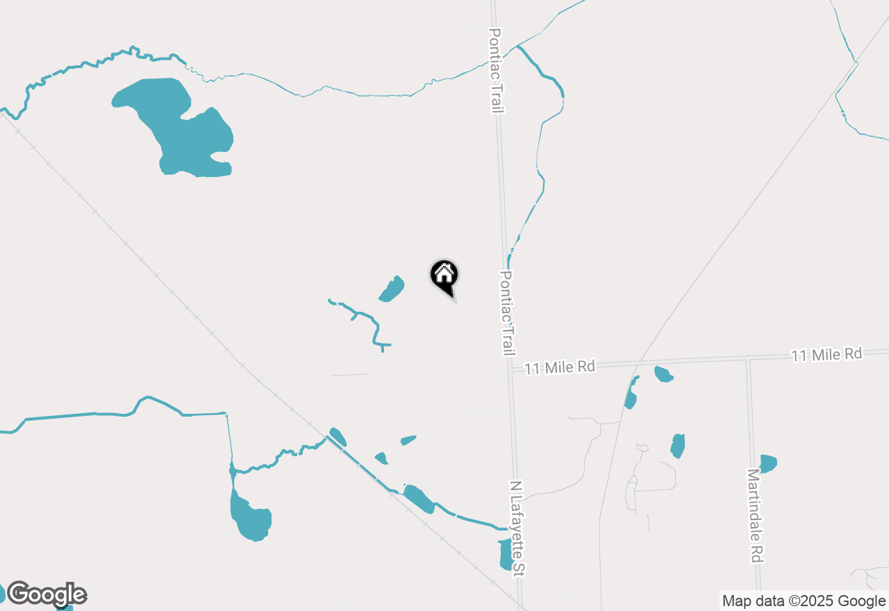 Map of 1090 Equestrian Drive, South Lyon, MI 48178