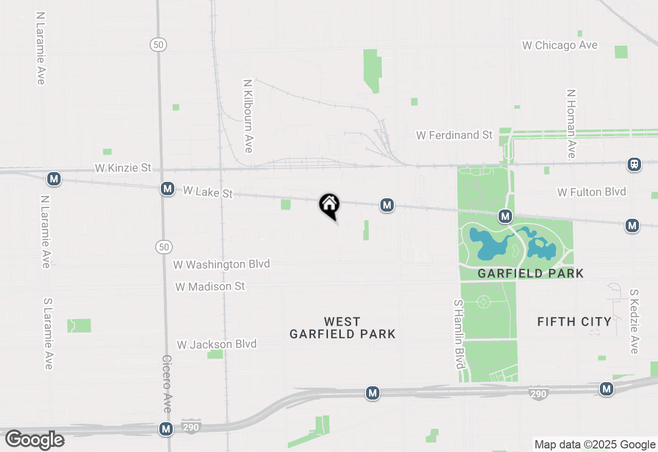 Map of 4221 W Maypole Avenue, Chicago, IL 60624