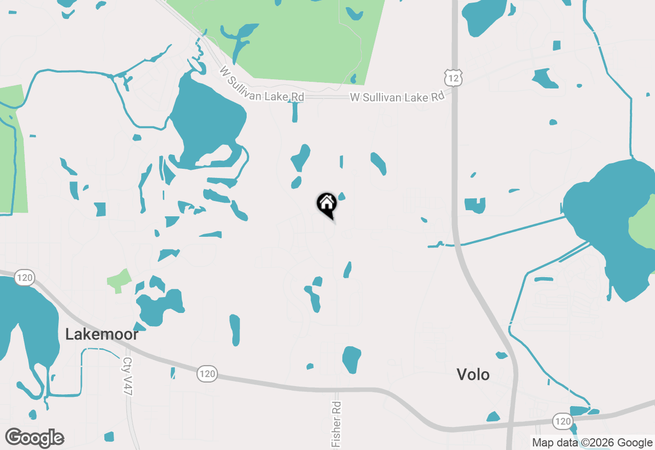 Map of 32459 N Allegheny Way, Lakemoor, IL 60051