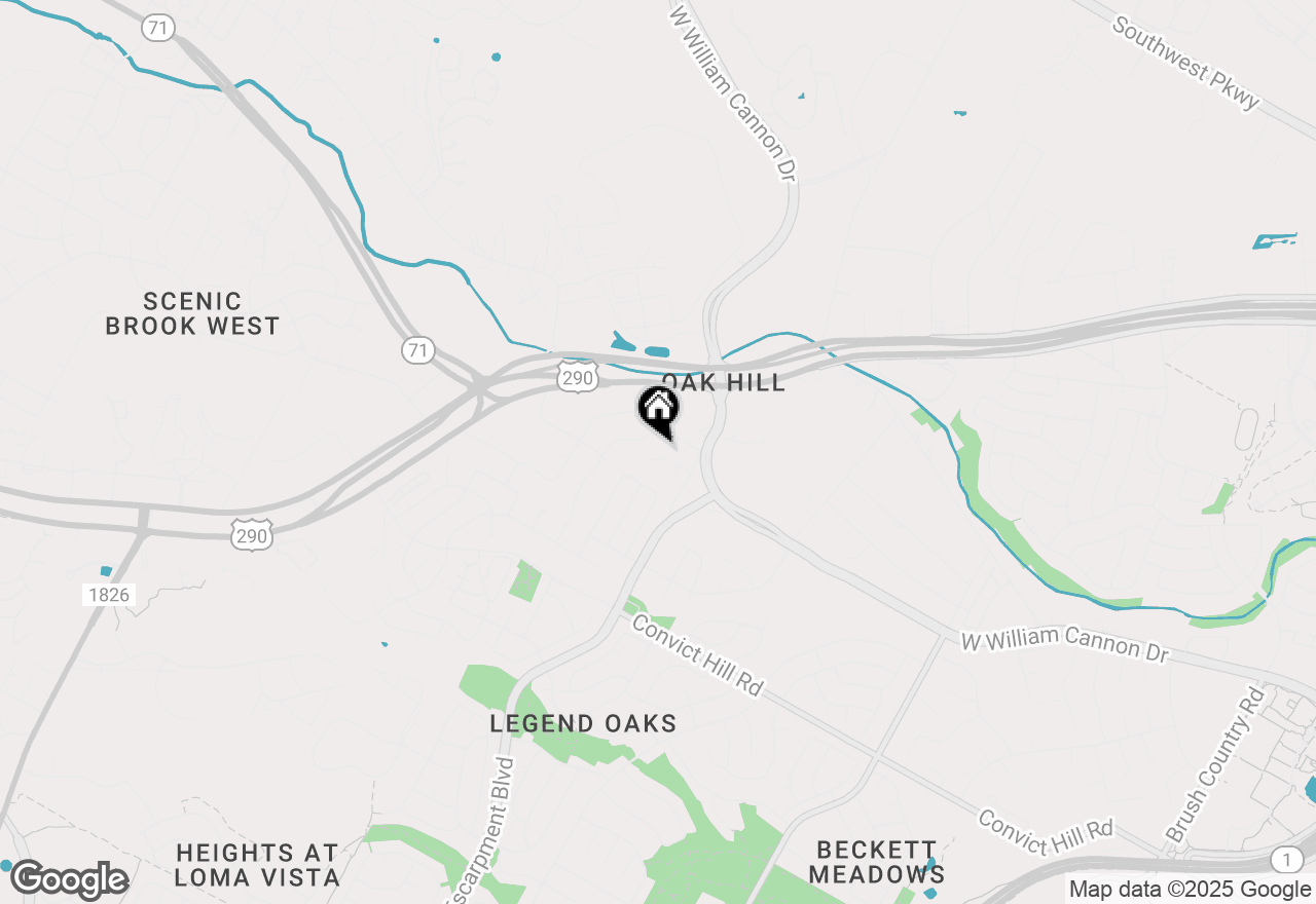 Map of 6310 Latigo Pass, Austin, TX 78749