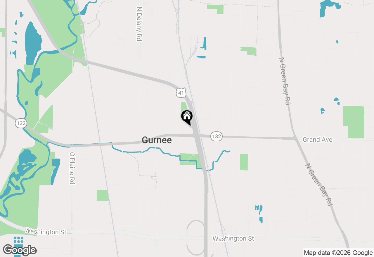 Map of 771 Greenview Street #1, Gurnee, IL 60031