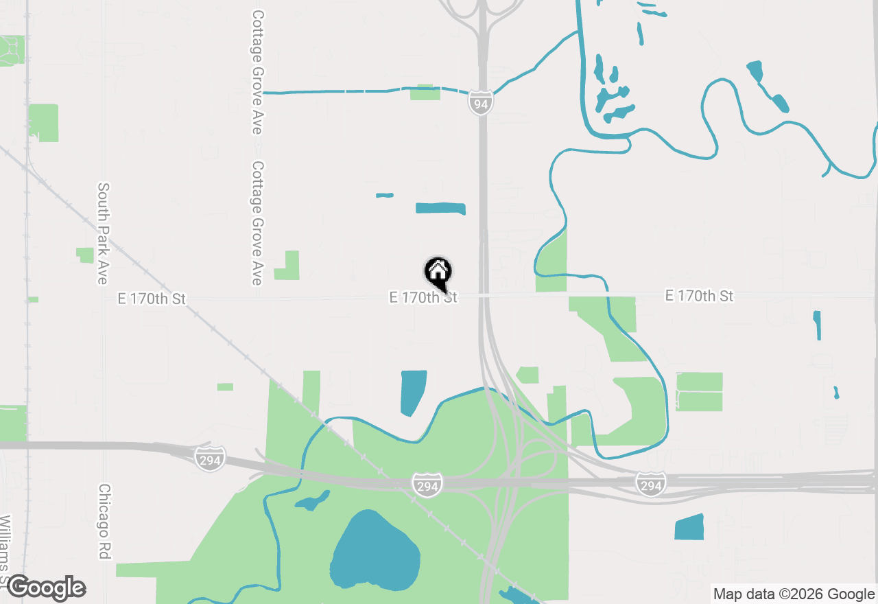 Map of 17001 Kimbark Avenue, South Holland, IL 60473