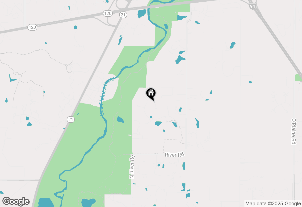 Map of 5561 Hilltop Lane, Libertyville, IL 60048