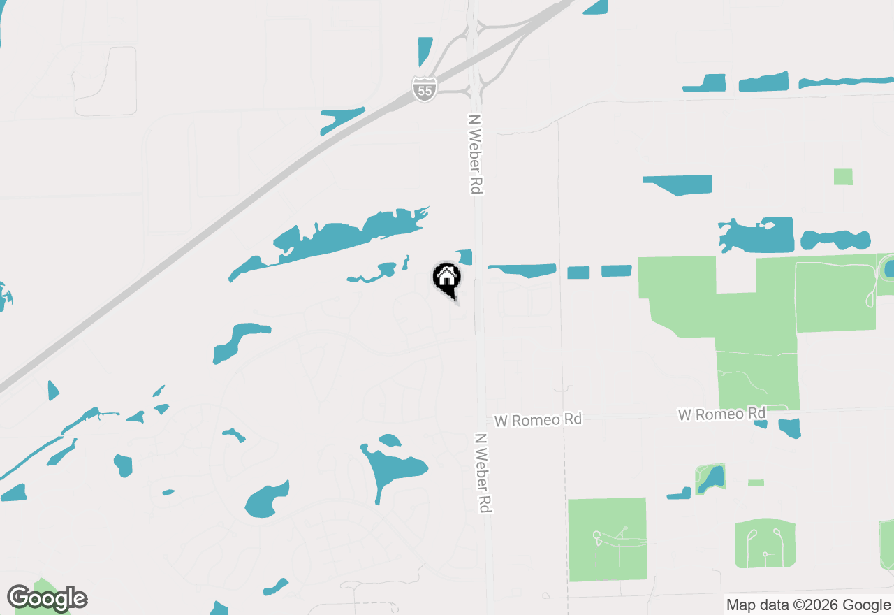 Map of 13322 S Bayberry Lane, Plainfield, IL 60544