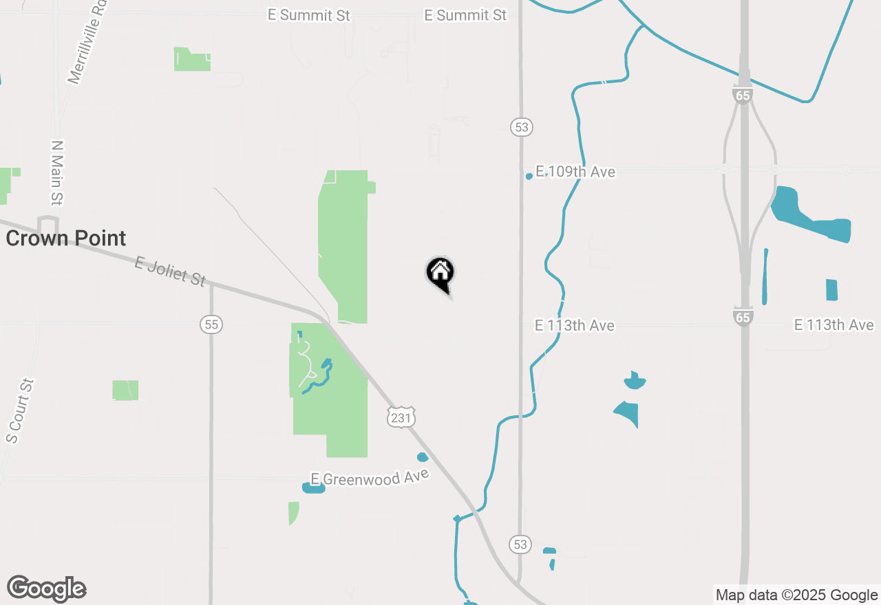 Map of 1819 Golden Oak Court, Crown Point, IN 46307