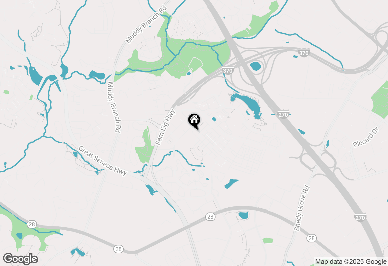 Map of 223 Crown Park Avenue, Gaithersburg, MD 20878