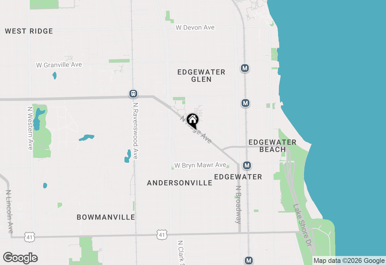 Map of 1439 W Victoria Street, Chicago, IL 60660