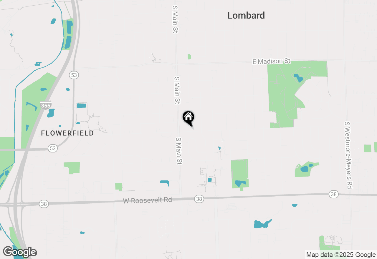 Map of 946 S Charlotte Street, Lombard, IL 60148