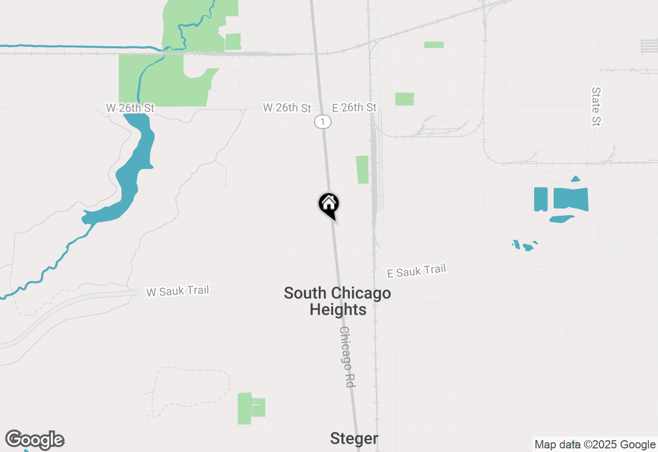 Map of 3000 Chicago Road, South Chicago Heights, IL 60411