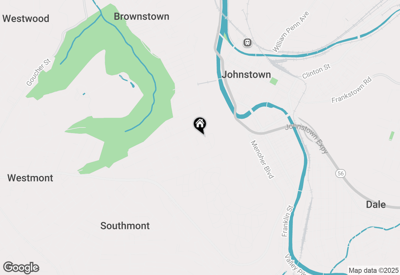 Map of 150 Bucknell Avenue, Johnstown, PA 15905