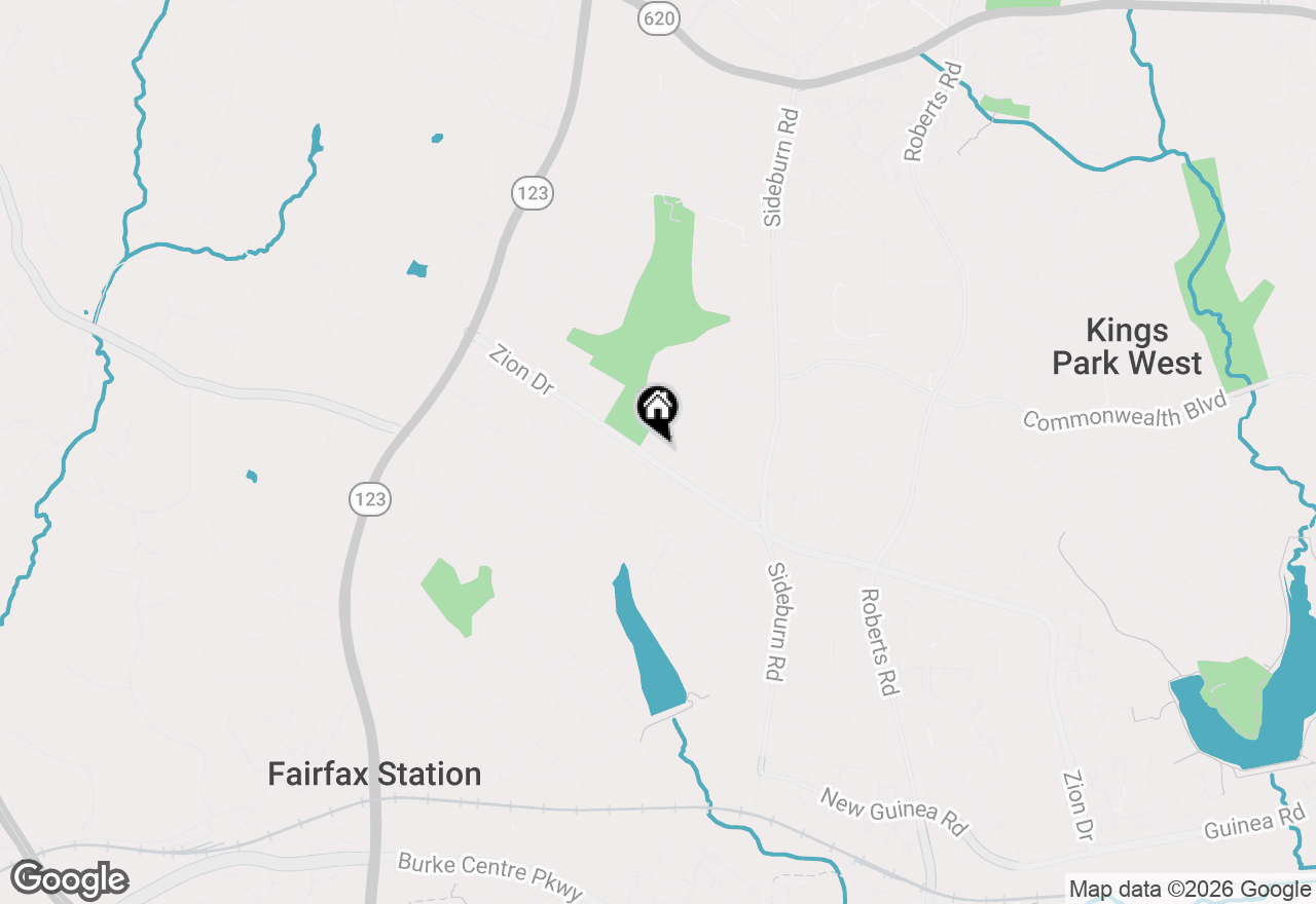 Map of 5219 Holden Street, Fairfax, VA 22032