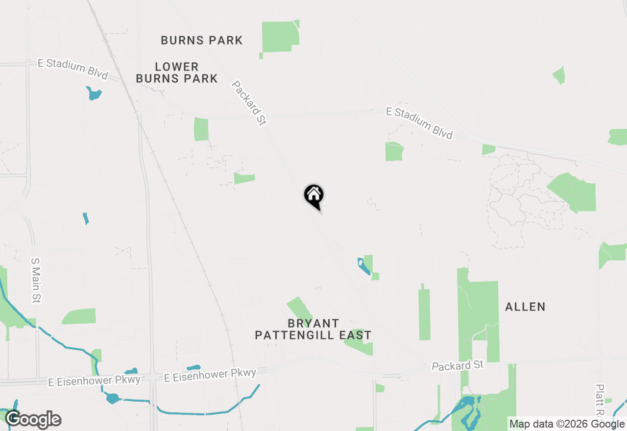 Map of 2231 Trillium Lane #33, Ann Arbor, MI 48104