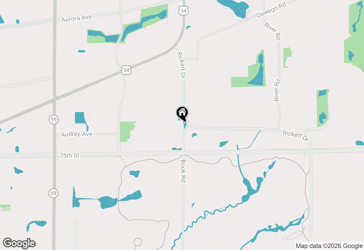 Map of 1108 Willard Court, Naperville, IL 60540