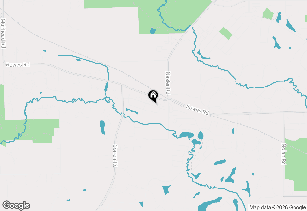 Map of 4062 Pompton Avenue, Elgin, IL 60124