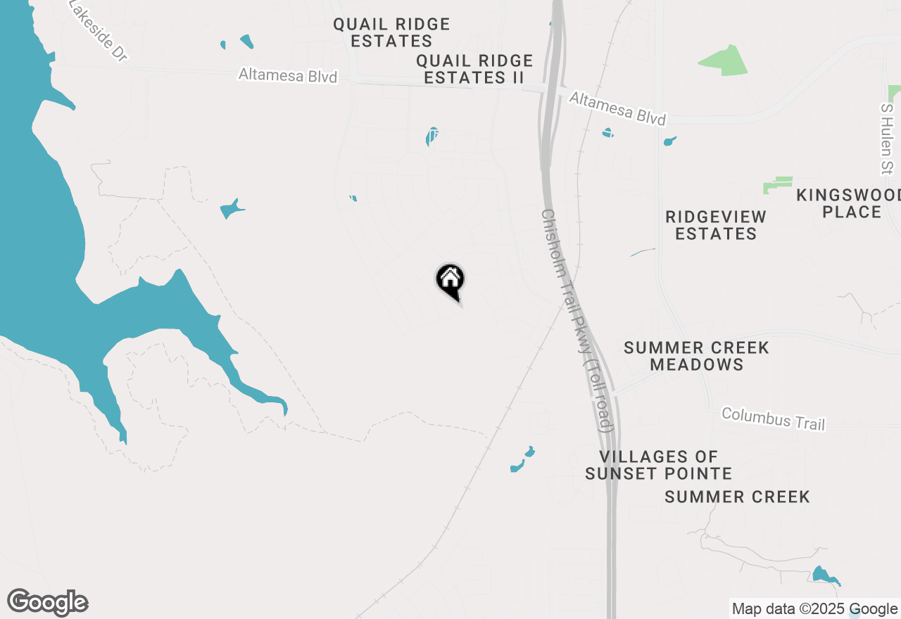Map of 7860 Winterbloom Way, Fort Worth, TX 76123