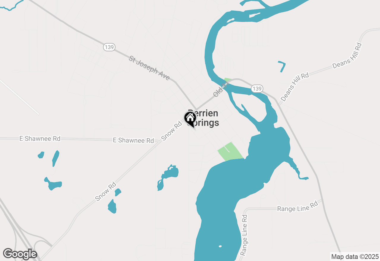 Map of 201 S Harrison, Berrien Springs, MI 49103