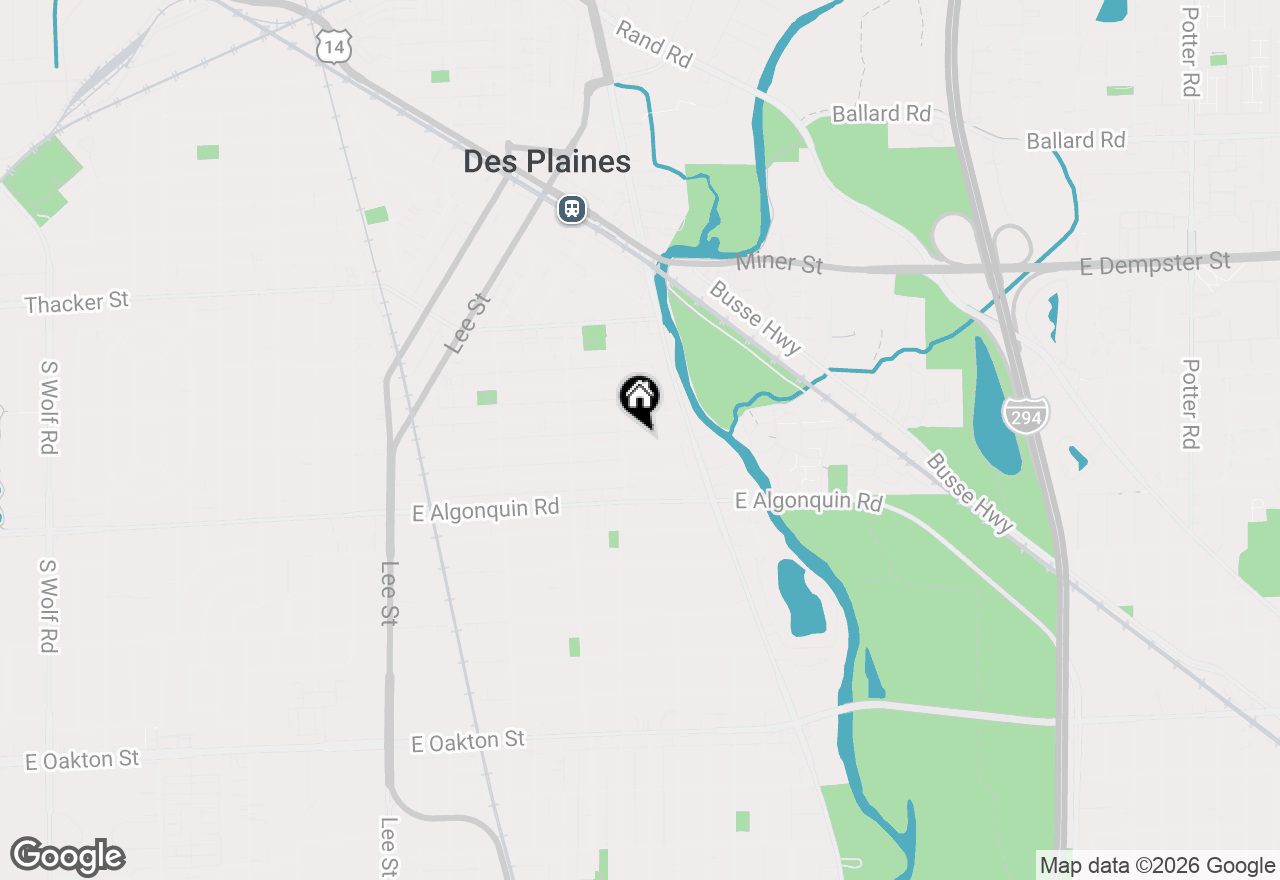 Map of 1630 Henry Avenue, Des Plaines, IL 60016