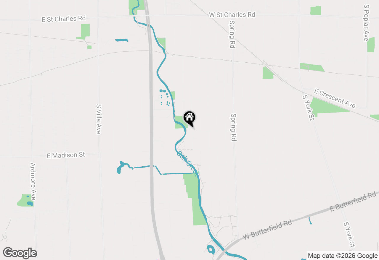 Map of 718 S Fairview Avenue, Elmhurst, IL 60126