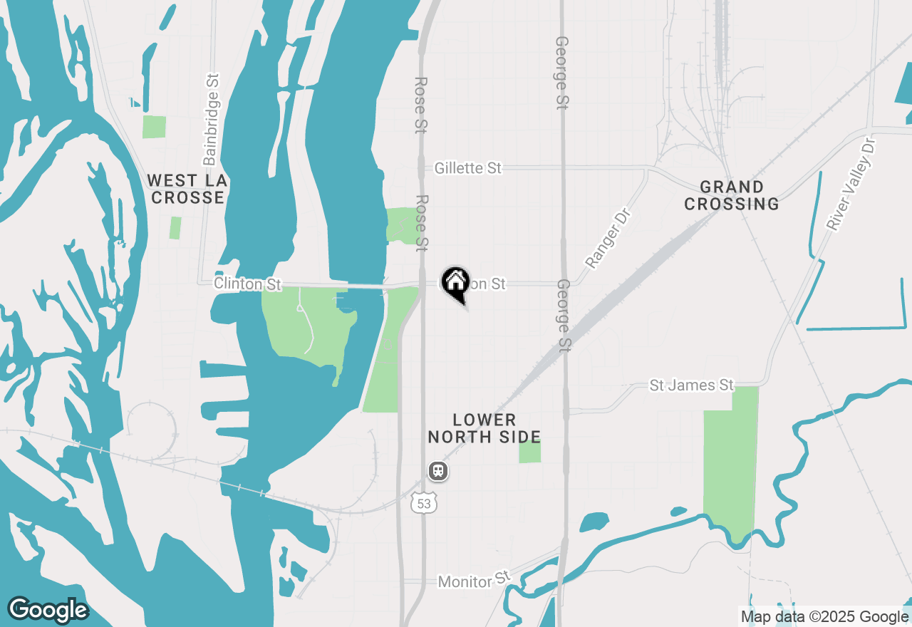 Map of 712 St Paul St, La Crosse, WI 54601