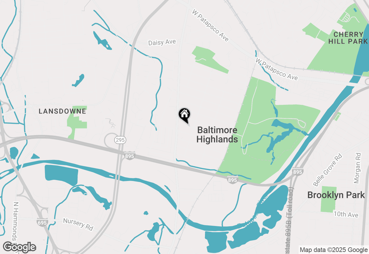 Map of 2807 Illinois, Baltimore, MD 21227