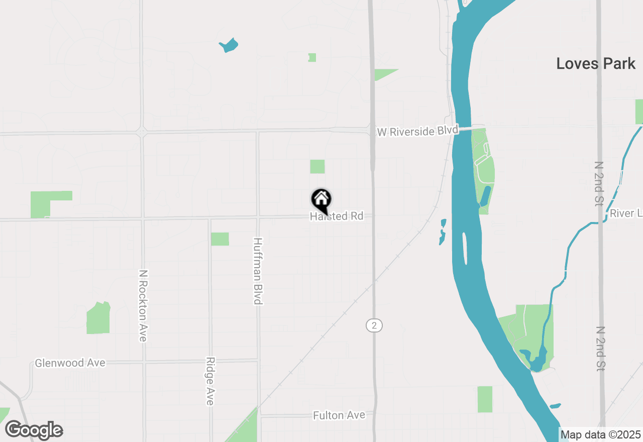 Map of 3320 Latham Street, Rockford, IL 61103