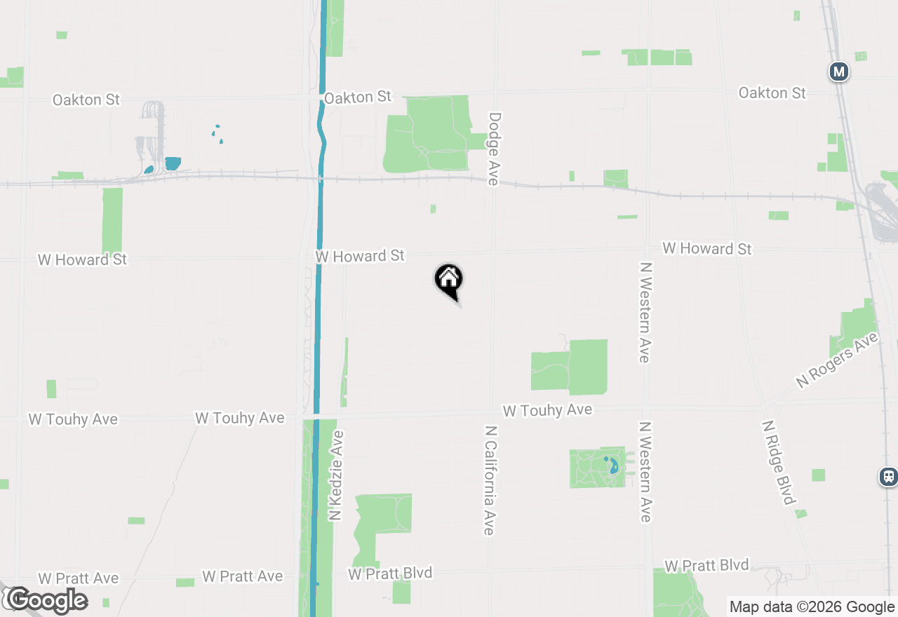 Map of 2904 W Fargo Avenue, Chicago, IL 60645