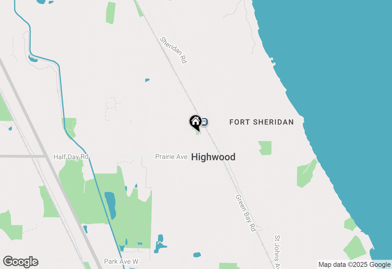 Map of 122 Highwood Avenue #2R, Highwood, IL 60040