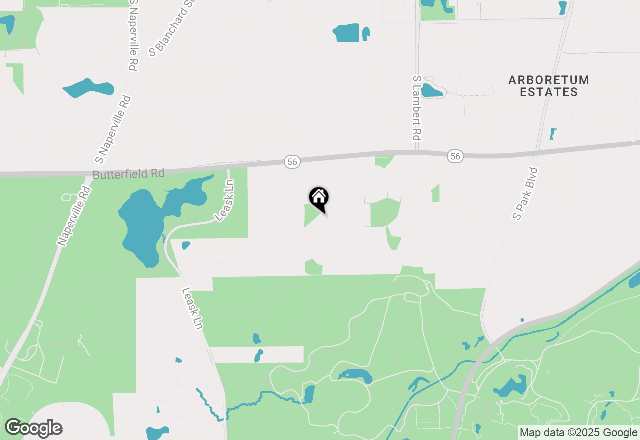 Map of 2238 Appleby Drive, Wheaton, IL 60189