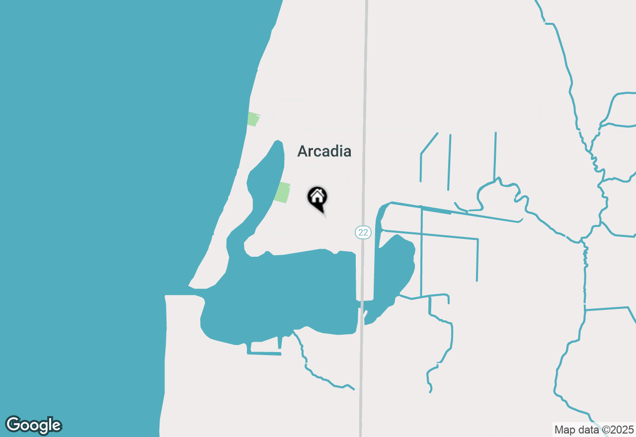 Map of 3309 Lakeland Drive #36, Arcadia, MI 49613